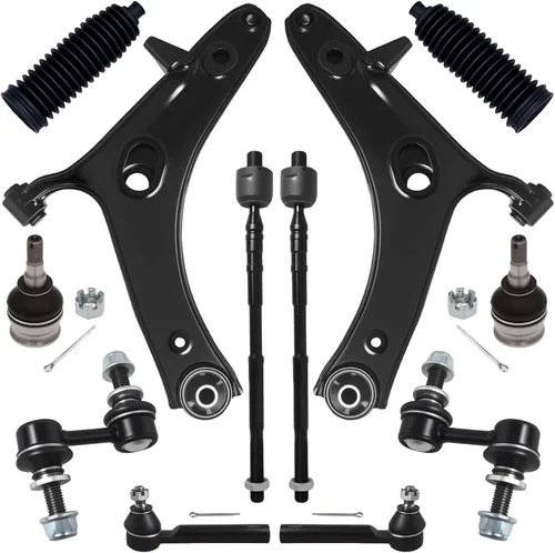 Miniatura 12 de AUQDD Brazo de control inferior delantero de suspensión (rótula/rótula) compatible con código de cuerpo Sub-aru Legacy Outback B14 2010-2014