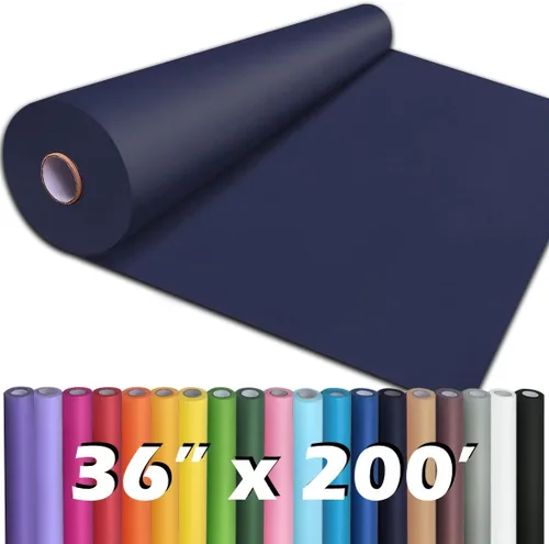 Miniatura 61 de PerkHomy - Rollo de papel kraft blanco de 36" x 2,400" (200') para manualidades, papel de tablón de anuncios, arte, cobertura de mesa, manualidades