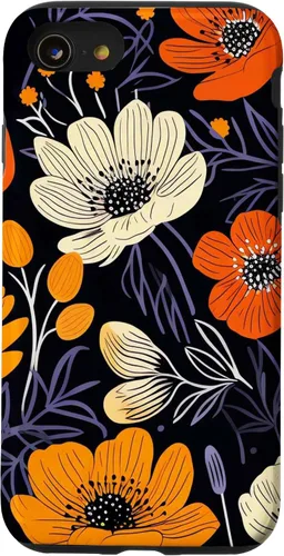 Miniatura 13 de Funda para iPhone 14 Cute Autumn Flower Fall Pumpkin Case