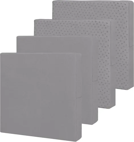 Miniatura 37 de Easy-Going - Paquete de 4 fundas de cojín impermeables para patio, de 24x22x4 pulgadas, fundas de repuesto antideslizantes para asientos al aire