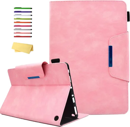 Miniatura 31 de Funda para tablet Amazon Fire HD 8 y Fire HD 8 Plus (12ª/10ª generación, versión 2022/2020) de 8 pulgadas con soporte, soporte para lápices, 06 #