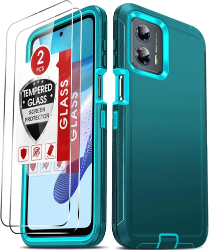 Miniatura 11 de LeYi Funda para Motorola Moto-G-5G-2022: con 2 protectores de pantalla, resistente 3 en 1 MotoG 5G 2022, funda a prueba de golpes para MotoG5G 2022