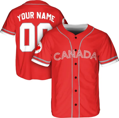 Miniatura 16 de Camisetas de béisbol personalizadas del mundo 2026, camisetas deportivas personalizadas de uniforme de sóftbol para hombres, mujeres, niños y niñas