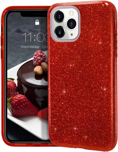 Miniatura 9 de MATEPROX Funda protectora compatible con iPhone 11 Pro Max, bonita funda protectora Bling Sparkle para iPhone 11 Pro Max de 6.5 pulgadas