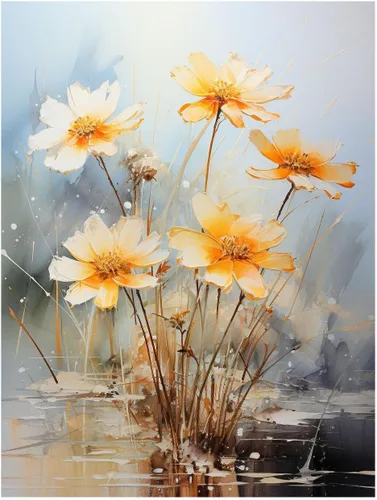 Miniatura 14 de CAPITUNEISKINEPA Marigold Flower Posters - Posters For Dorm Mini Posters For Room Aesthetic 11" x 14" PT10194