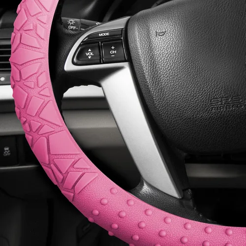 Miniatura 2 de Funda para volante FH Group color rosa bebé, rosado bebé