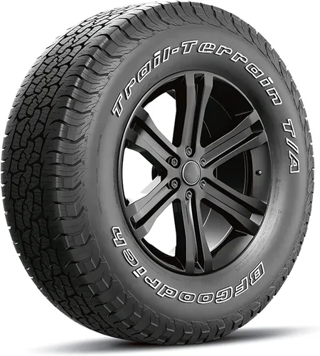 BFGoodrich Trail-Terrain T/A - Llanta para carretera y todoterreno para camiones ligeros, SUV y crossovers, 245/50R20 102H