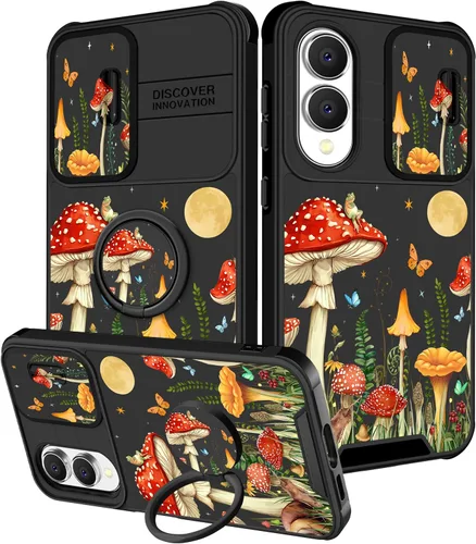 Miniatura 93 de Funermei Funda para teléfono Samsung Galaxy Note 10 Plus – Funda femenina bonita para niñas, diseño inspirador estético con funda para cámara