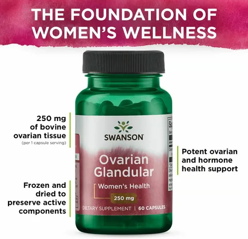 Miniatura 5 de Complemento dietético Swanson de primera calidad Ovarian Grandular 0,0088 oz, 1