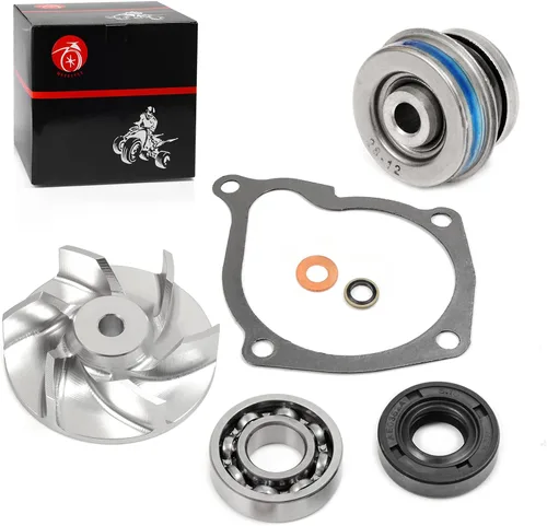 Kit de sello de bomba de agua, sello mecánico, impulsor y sello de aceite con junta de cojinete compatible con Polaris Sportsman 500 HO Ranger