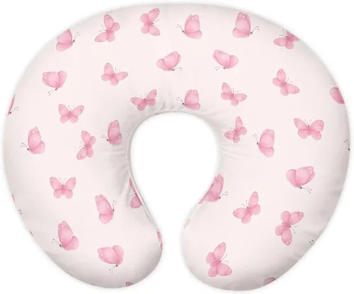 Miniatura 36 de American Flag Floral Nursing Pillow for Breastfeeding, Soft and Supportive Breastfeeding Pillow for Mom and Baby, Feeding Pillow with Removable