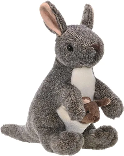 Miniatura 4 de Wild Republic Canguro con peluche Joey, animal de peluche, regalos para niños, peluches, de 8 pulgadas, 8 pulgadas, modelo: 10867