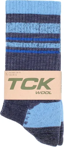 Miniatura 32 de TCK Calcetines de lana merino para hombres y mujeres para senderismo, caza, ciclismo de montaña, longitud de la tripulación para botas