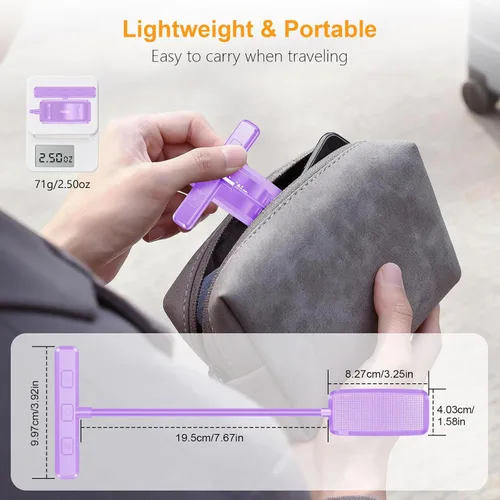 Miniatura 8 de Gritin Luz de Lectura LED Recargable de 19 LED para Leer en la Cama con Función de Memoria - Cuidado de los Ojos 3 Temperaturas de Color, Atenuación