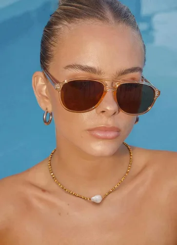 Miniatura 3 de PEARLADA Gargantilla con cuentas turquesa Collar de piedra de chakra ajustable