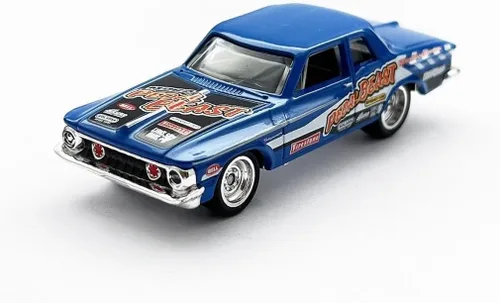Miniatura 2 de Matchbox Coleccionistas 17/20 1962 Plymouth Savoy (azul) Escala 1:64