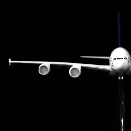Miniatura 5 de 24-Hours Alemania Deutsche Lufthansa AG A380 Modelo de aleación de metal sólido Aeronave