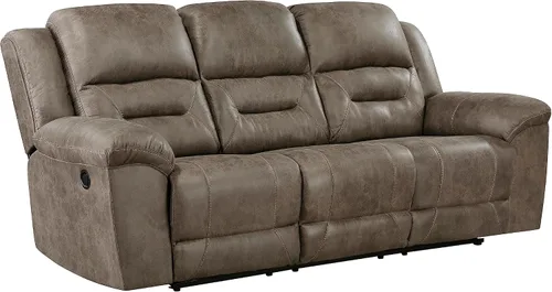 Miniatura 5 de Lexicon Juego de sala de estar reclinable, sofás reclinables manuales de pared, sofás para sala de estar, asientos de cine en casa, incluye sofá
