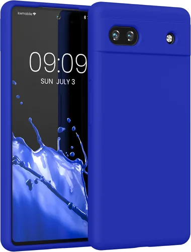 Miniatura 471 de kwmobile Funda Compatible con Google Pixel 6 Pro - Funda de teléfono de silicona TPU con acabado suave - Azul Arrecife