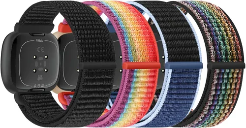 Miniatura 2 de Correa deportiva compatible con Fitbit Versa 4, Sense 2, Versa 3, Sense para mujeres y hombres, correa de repuesto ajustable y transpirable