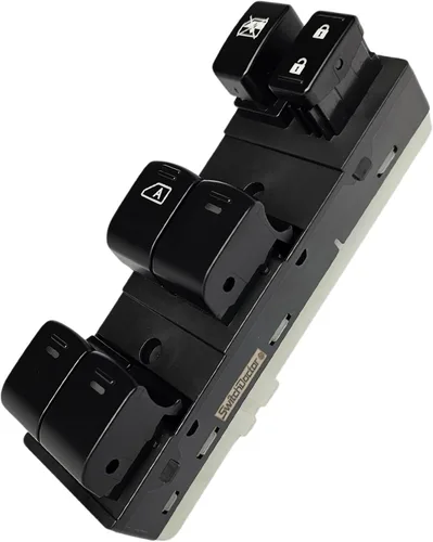 SWITCHDOCTOR Interruptor maestro de ventana para Nissan Altima Sedan S 2007-2012, Base (25401-ZN40B, alimentación, control, botón)
