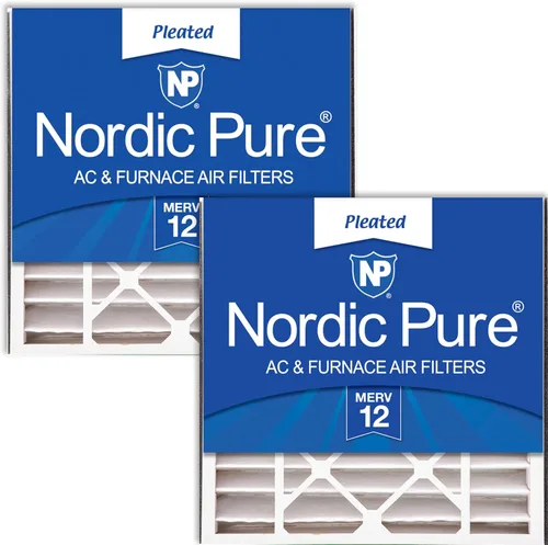 Miniatura 15 de Nordic Pure 20 x 20 x 5 (19_11/16 x 20_11/16 x 4_15/16) Air Bear 259112-103 MERV 12 filtros de aire, paquete de 4
