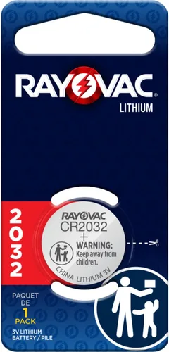 Miniatura 8 de Rayovac Baterías de celda de moneda de litio tamaño 2032 3V, 1 paquete