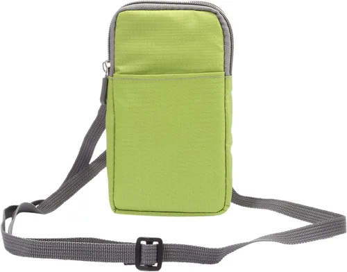 Miniatura 8 de Bolsa de clip para cinturón para teléfono celular, funda de hombro para teléfono celular, funda de hombro vertical de 6.0 pulgadas para viajes al