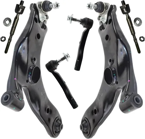 Miniatura 349 de Detroit Axle - Kit de extremo delantero para Chrysler 300 Dodge Charge Challenger 2011-2023, 2 brazos de control inferiores traseros 2 rótulas