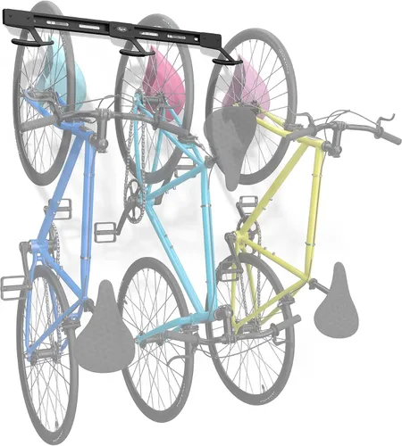 Miniatura 7 de Koova Soporte de pared para bicicleta Soporte de bicicleta de acero Perchas ajustables Fácil montaje Fabricado en Estados Unidos