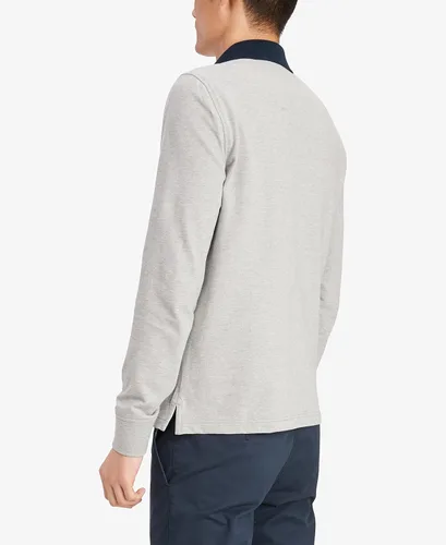 Miniatura 2 de Tommy Hilfiger Polo de manga larga con bandera para hombre en ajuste personalizado