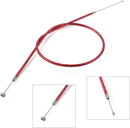 Miniatura 4 de Throttle Cable Gas Cable, Accelerator Cable 1pc (32.28'') for 43cc 47c 49cc mini Bike ATV Dirt Super Pocket Bike Red