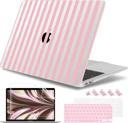 Miniatura 13 de May Chen Funda compatible con MacBook Air de 13 pulgadas 2022 2021, versión 2020-2018 Modelo: M1 A2337 A2179 A1932, carcasa rígida de plástico
