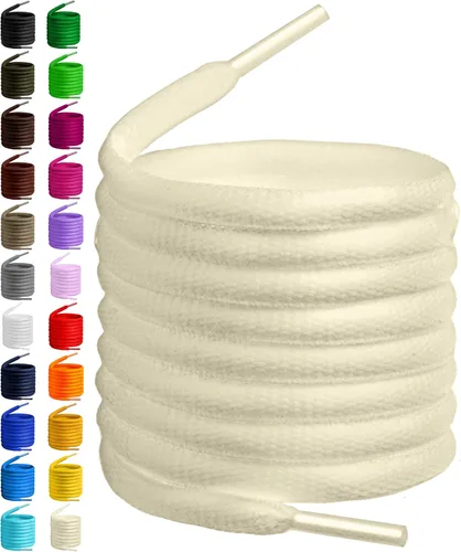 BIRCH's cordones de zapatos ovalados de 14 pulgadas, 4 longitudes diferentes, 27 colores