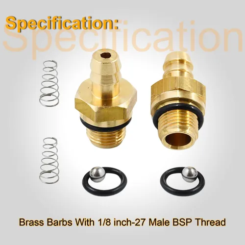 Miniatura 5 de 190593GS Kit de inyector de jabón químico para lavadora a presión, 2 piezas, compatible con Homelite, Ryobi, Husky, Troy Bilt reemplaza a 190635GS