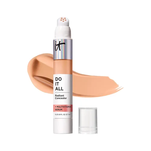 Miniatura 23 de IT Cosmetics Do It All Radiant Corrector - Corrector de maquillaje - Hidrata e ilumina - Cobertura media sin arrugas y acabado radiante