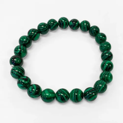 Miniatura 242 de Gem Avenue Handmade Round Bead Stretch Bracelet Unisex Natural Stone Beaded Jewelry for Men & Women, Elastic Wristband for Daily Wear