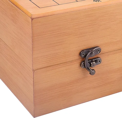 Miniatura 4 de 19x19 / Juego de Go de Alta Calidad en Caja de Regalo con Tablero de Piedras de Melamina Convexas Únicas y Juego de Cuencos de Bambú