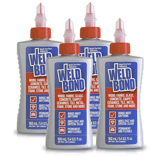 Miniatura 11 de Adhesivo universal Weldbond 8, 50160, 5.4 onzas líquidas , 8-50160, 4.0watts