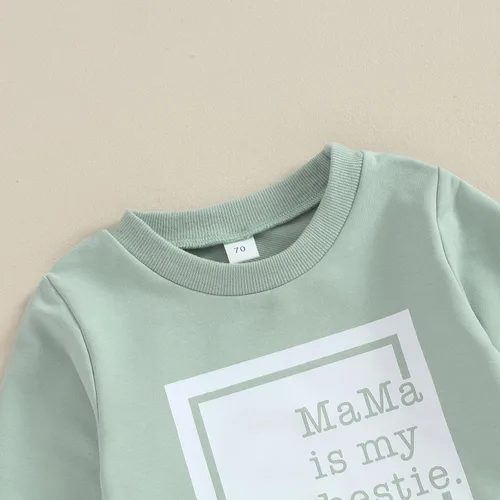 Miniatura 23 de FYBITBO 2 piezas de ropa de otoño e invierno para bebé niña, sudadera con capucha y pantalones de camuflaje, conjuntos de ropa