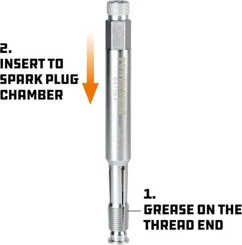 Miniatura 2 de Powerbuilt 641148 - Herramienta de reparación de roscas, de rosca trasera de 12 mm, 12mm, NA