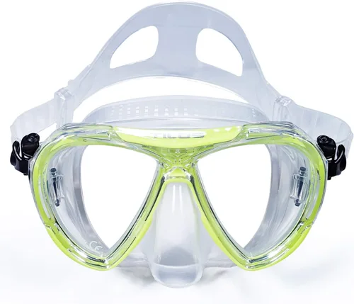 Miniatura 10 de Revo - Máscara de buceo de esnórquel con vista amplia: buceo, esnórquel, buceo libre y natación, 180 máscaras – Gafas de buceo antivaho con doble