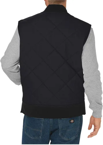 Miniatura 2 de dickies Chaleco de nailon acolchado estilo diamante, para hombre