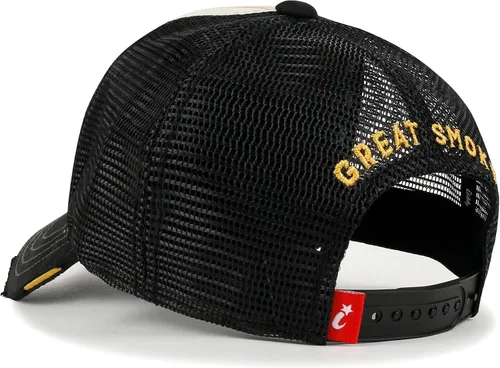 Miniatura 4 de ililily Gorra de béisbol vintage con bordado de Howels prémium