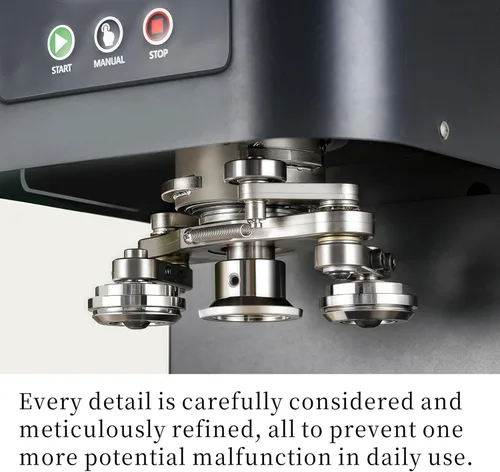Miniatura 4 de Máquina selladora de latas automática comercial con motor más fuerte, máquina de sellado de vasos para latas de 5.5 pulgadas, máquina de enlatado