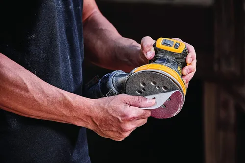 Miniatura 13 de DEWALT - Lijadora orbital de 20 V MAX, solo herramienta (DCW210B)