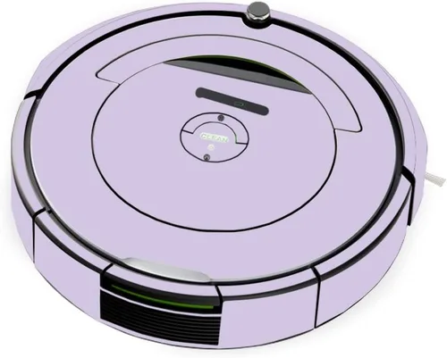 Miniatura 19 de MightySkins Skin compatible con iRobot Roomba 690 Robot Vacuum - Azul claro sólido Cubierta protectora de vinilo duradera y única Fácil