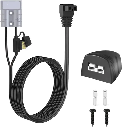 Miniatura 7 de Cable de alimentación de CC de 12 V/24 V para refrigerador de coche, refrigerador, congelador, compatible con refrigerador portátil de coche
