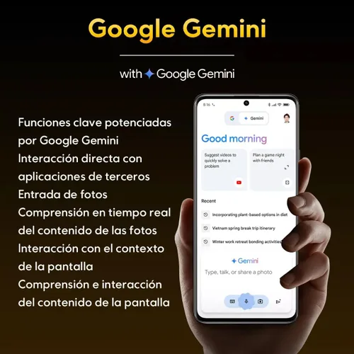 Miniatura 8 de Xiaomi Poco X7 5G + 4G LTE (para Tmobile Mint Tello & Global) (256 GB + 8 GB) Ai Curvo 6.67" 50MP Triple Cam NFC Dual sim Desbloqueado