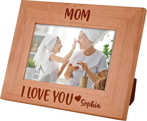 Miniatura 9 de Marco de fotos personalizado para el primer día de la madre, regalos para nueva mamá, nombres, 4 diseños, 2 tamaños, regalo para mamá de hermana